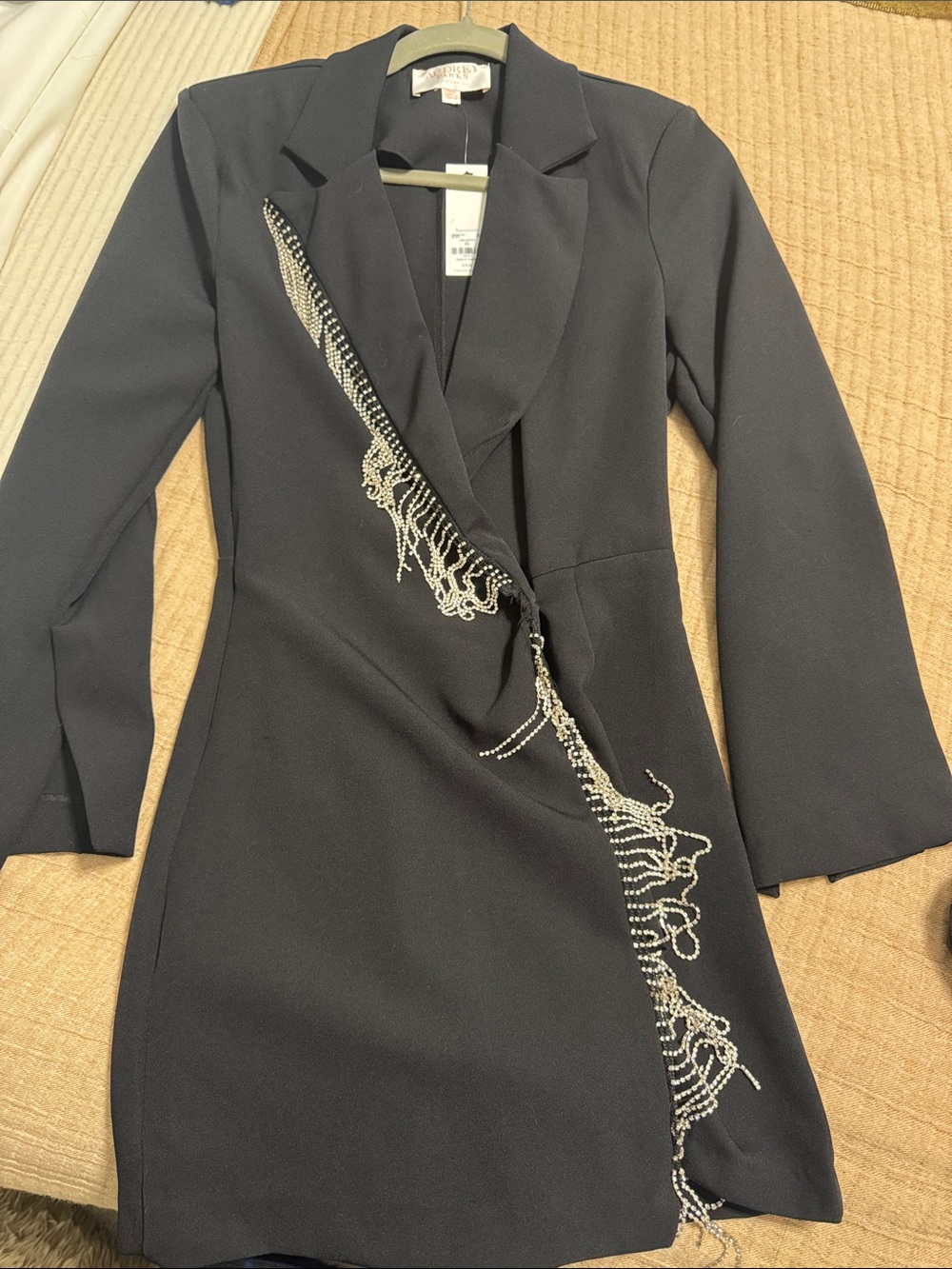 Francesca's Black Audrey Parks Tailored Blazer